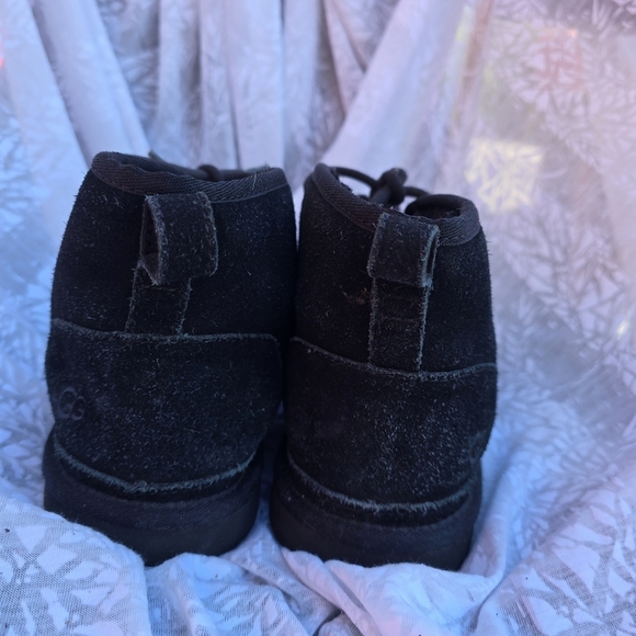 UGG Black and White Men's Rain & Snow Boots Size 6 - Picture 3 of 11